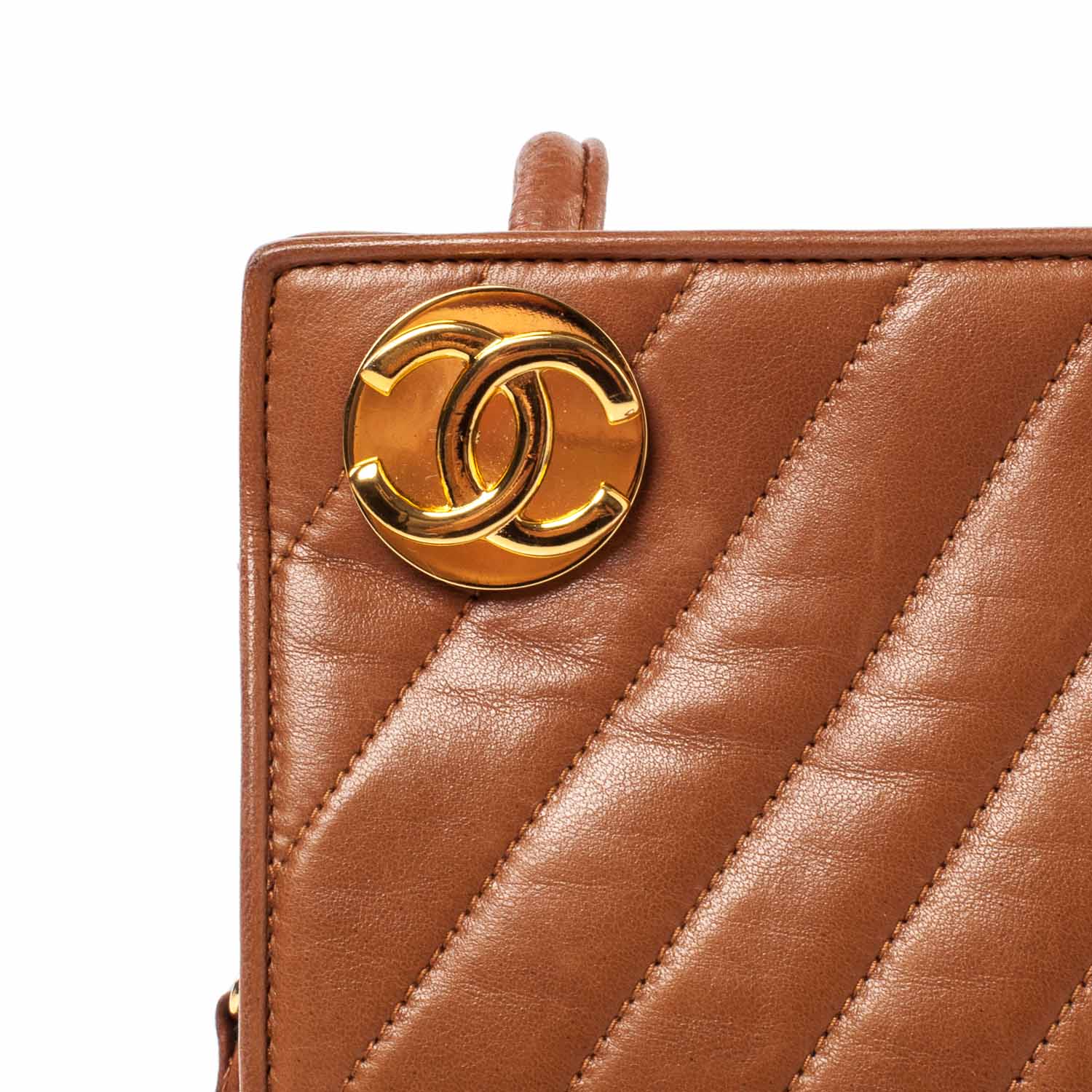 Chanel Lambskin Chevron Bag 6 of 9
