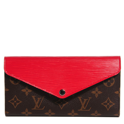 Louis Vuitton Monogram Epi Marie-Lou Long Wallet Coquelicot 1 of 7