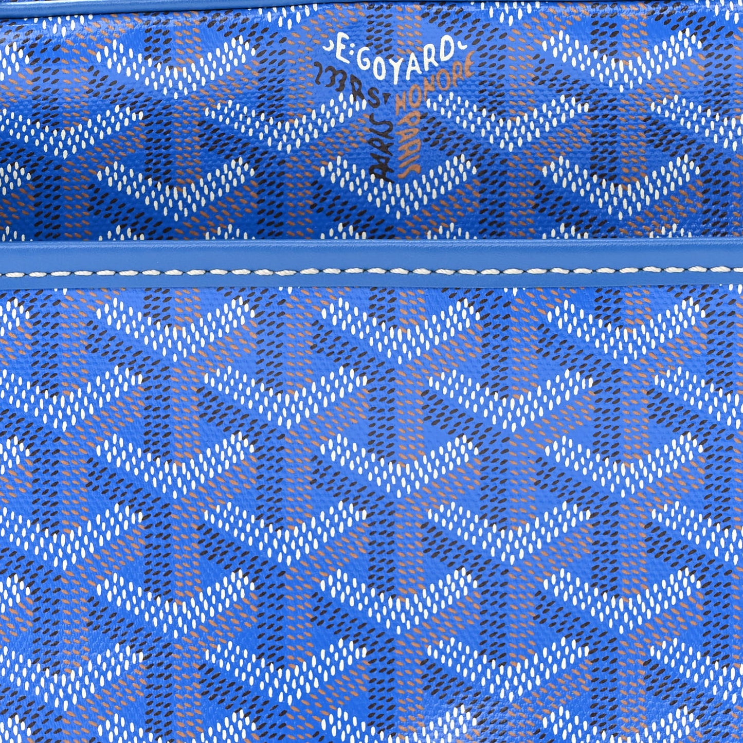 Goyardine Sac Cap Vert Sky Blue