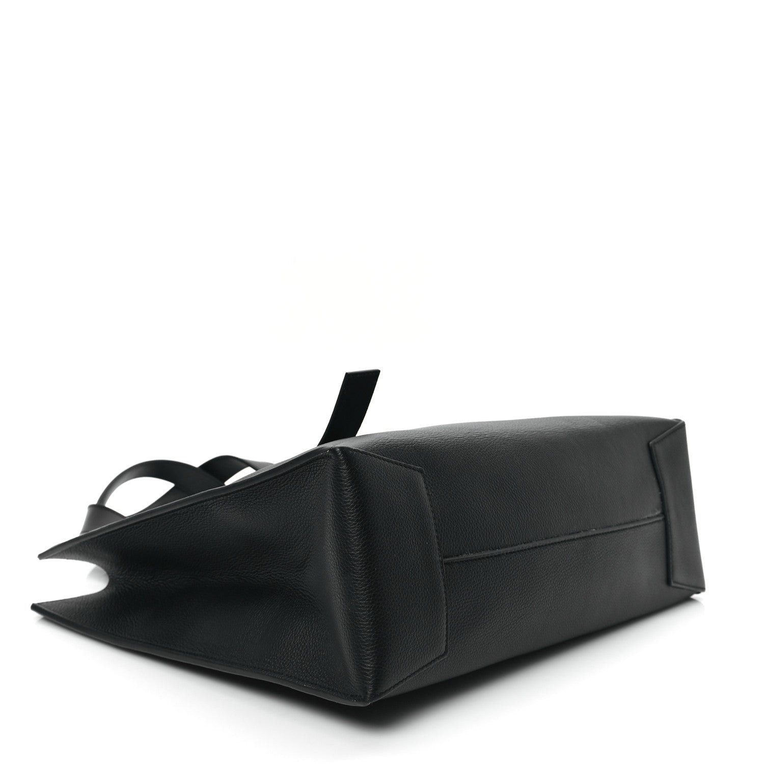 Loewe Soft Grained Calfskin Buckle Zip Tote Black 4 of 10