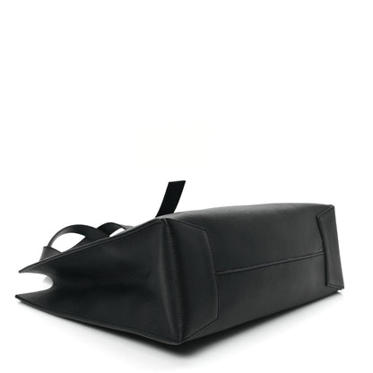 Loewe Soft Grained Calfskin Buckle Zip Tote Black 4 of 10