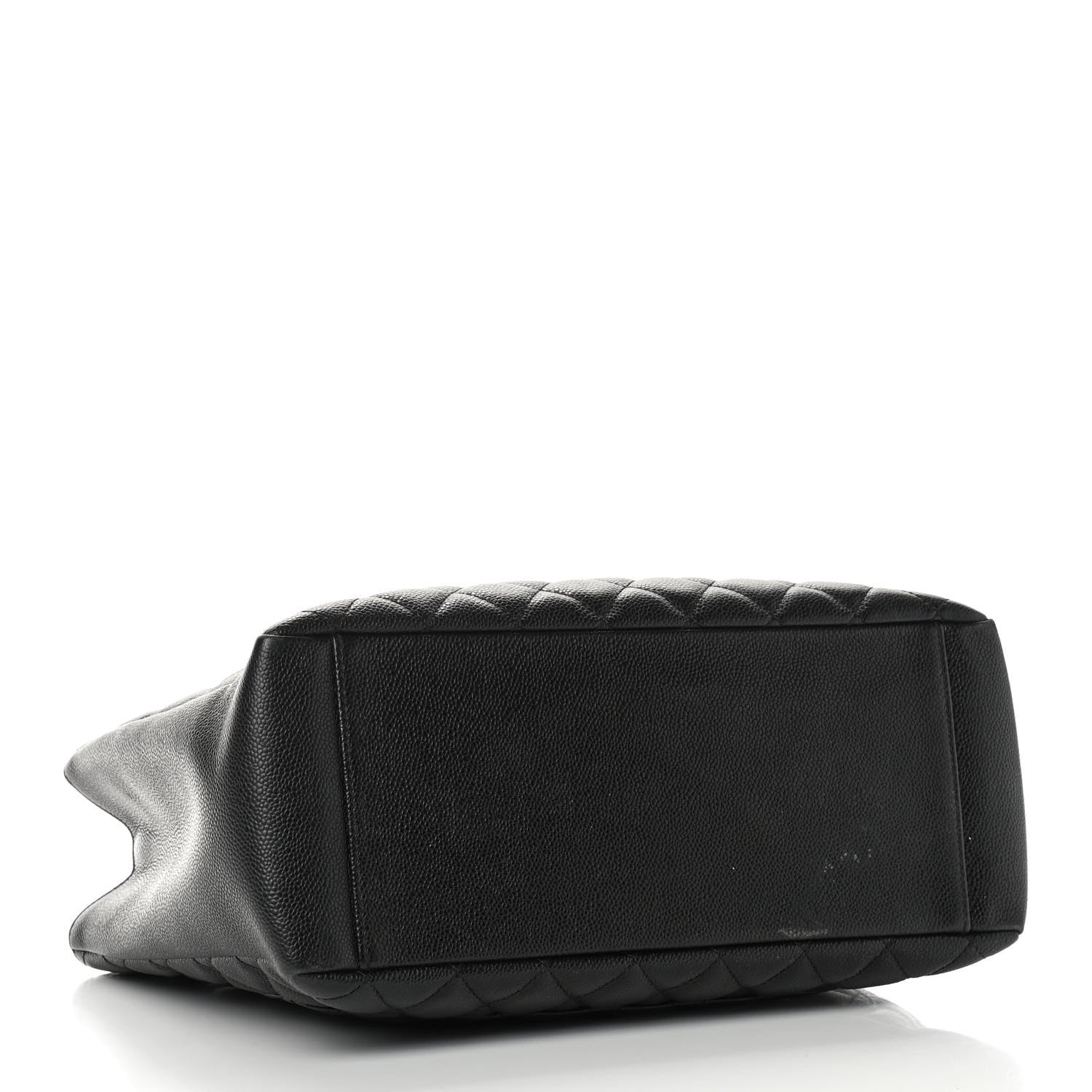 Chanel Caviar Quilted Grand Shopping Tote GST Black 3 of 9