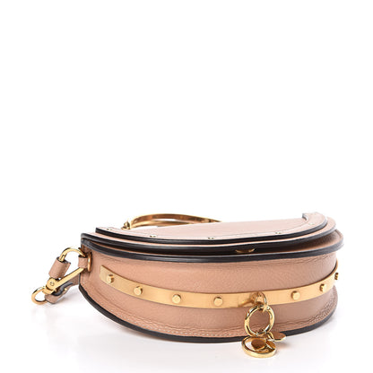 Chloe Calfskin Small Nile Bracelet Minaudiere Bag Biscotti Beige 4 of 9