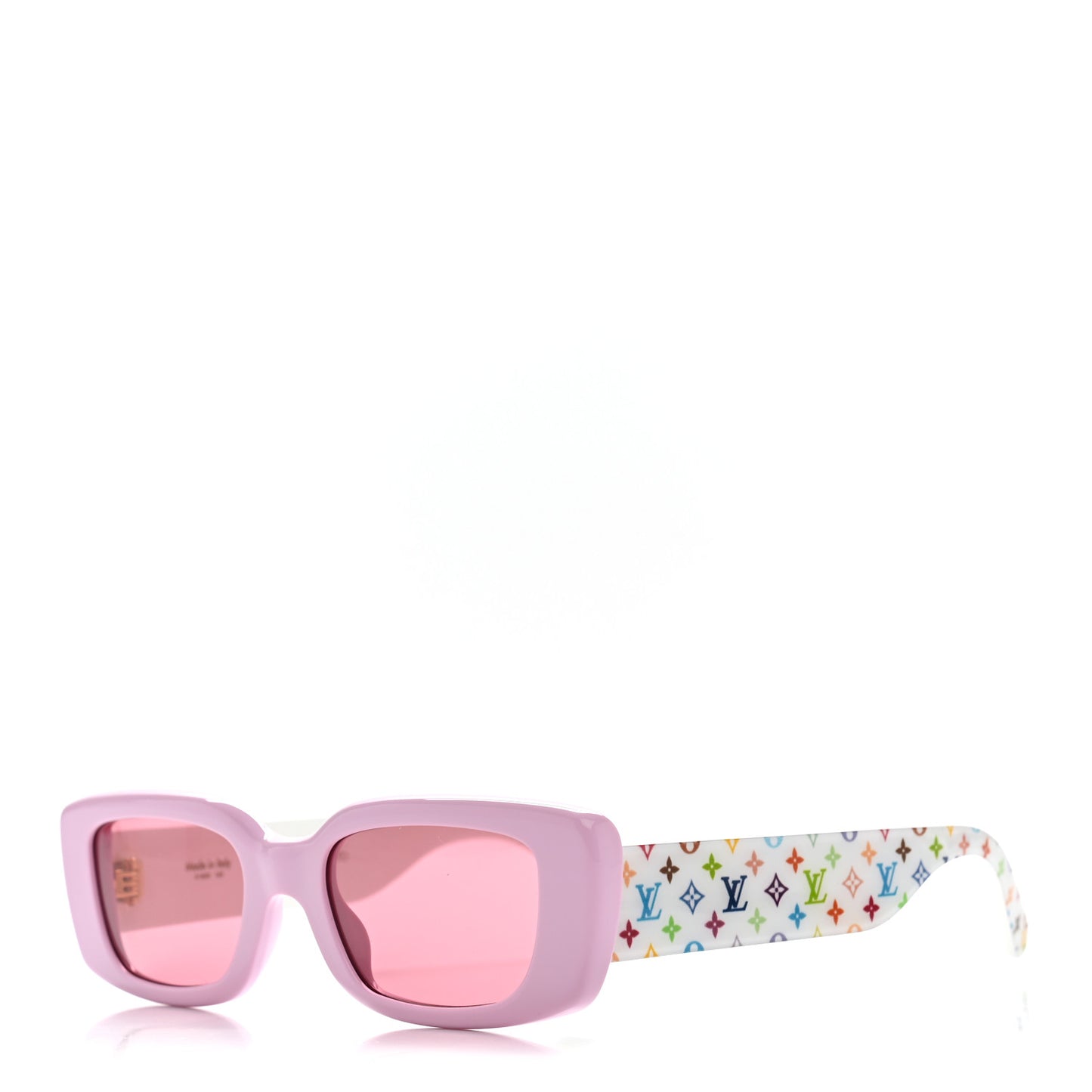 LV X TM Acetate Monogram Multicolor Sunglasses Z2711W Pink