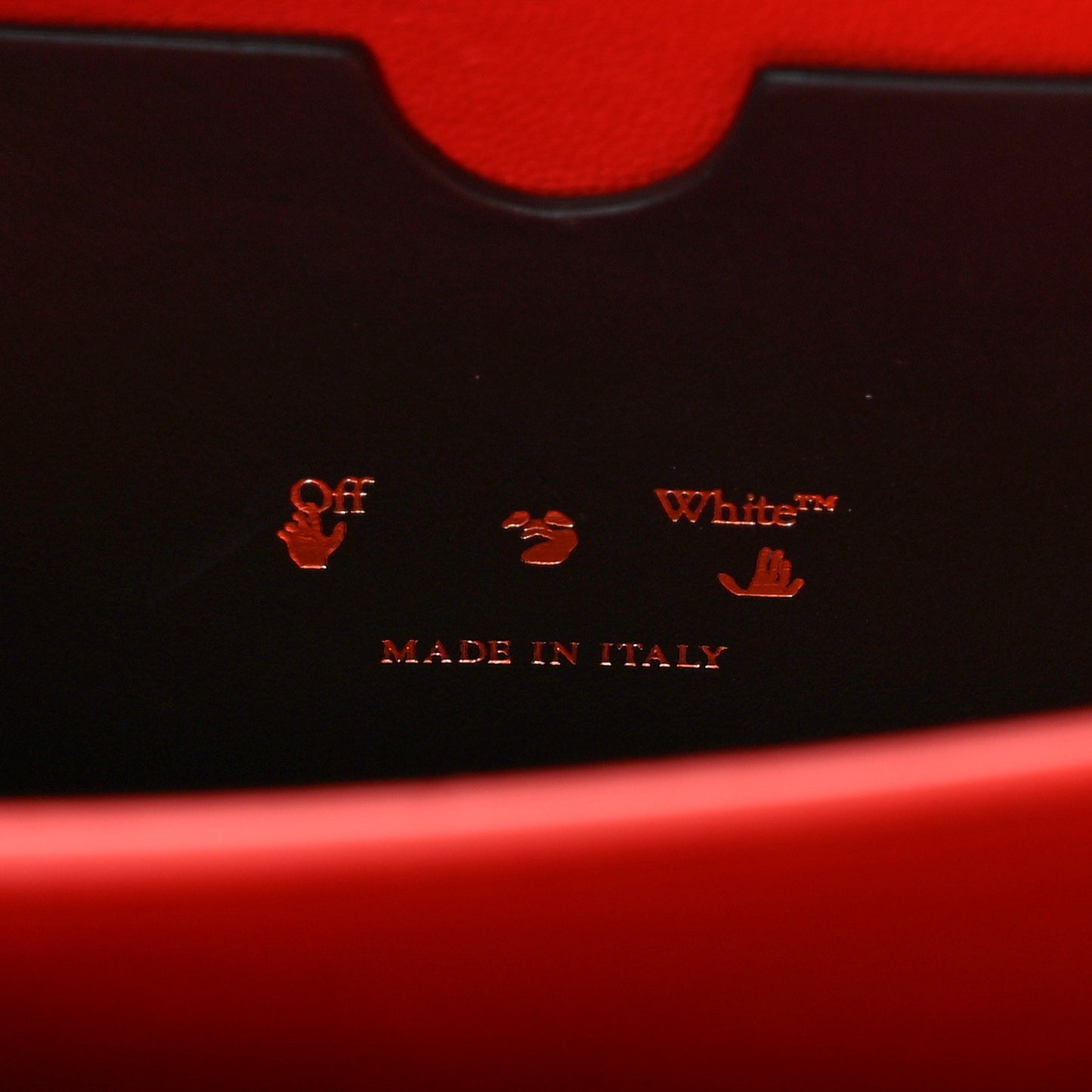 Calfskin 3D Nail Logo Shoulder Bag Black