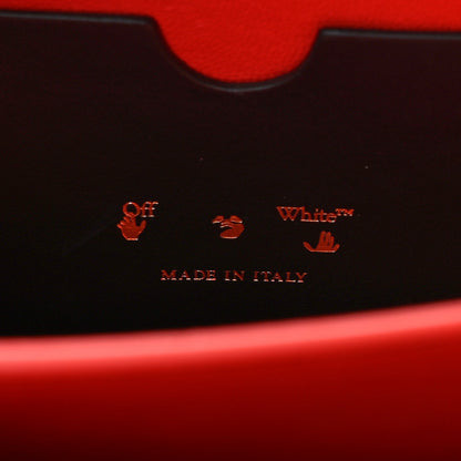 Off-White Calfskin 3D Nail Logo Shoulder Bag Black 6 of 14