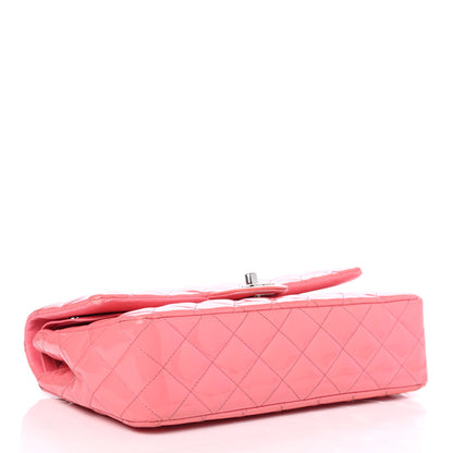 Chanel Patent Quilted Medium Double Flap Pink 3 of 4