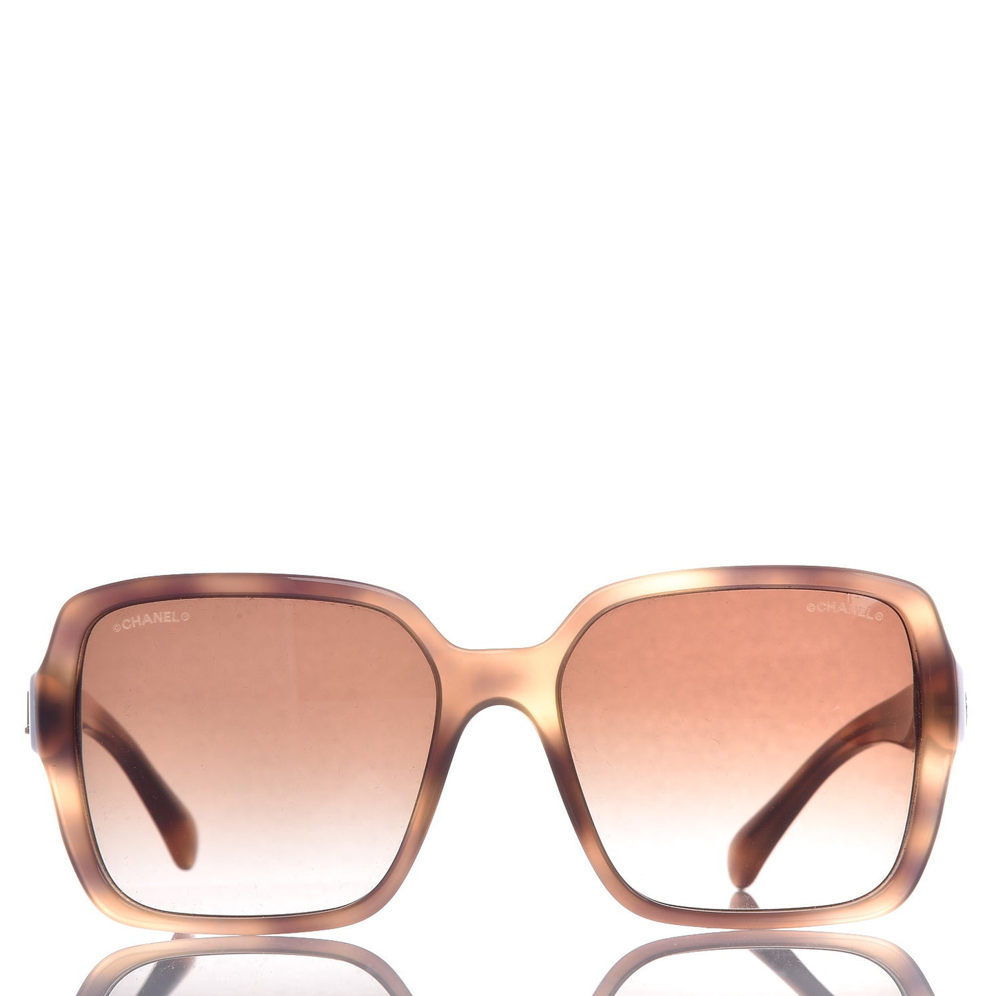 Acetate Square Sunglasses 5408 Light Tortoise