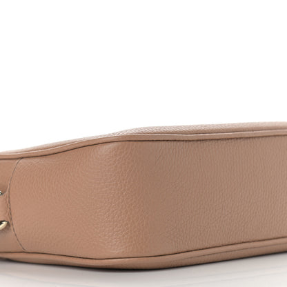 Gucci Pebbled Calfskin Small Soho Disco Bag Camelia 8 of 9