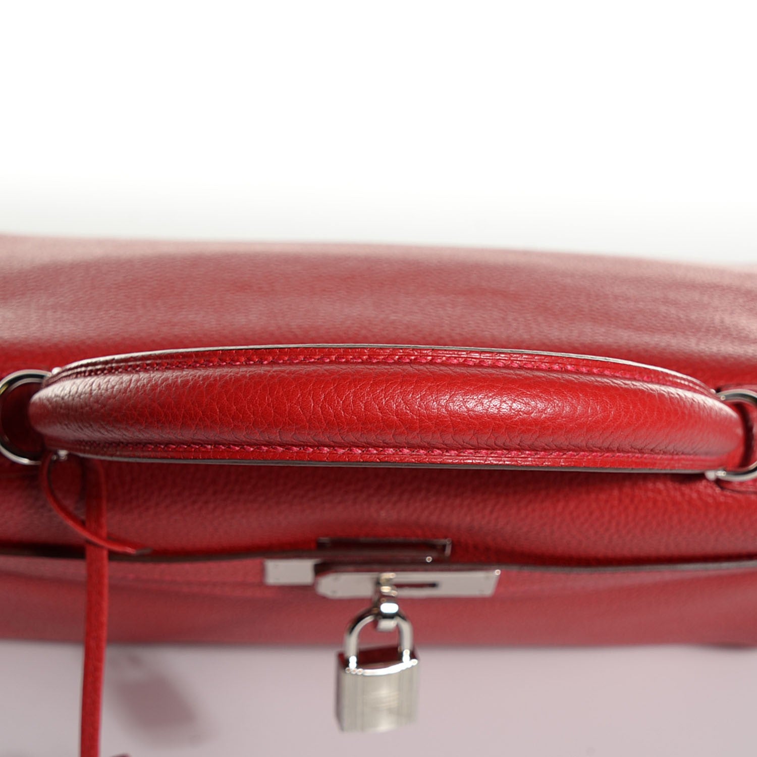 Hermes Togo Kelly Retourne 35 Rouge Casaque 26 of 28