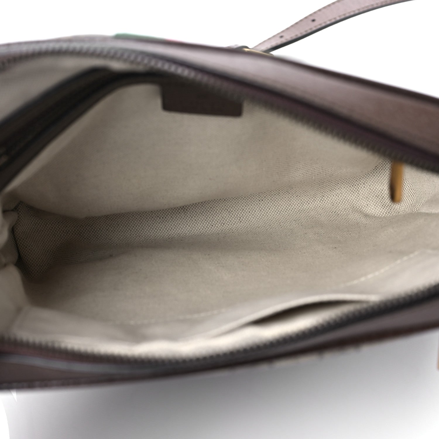 Gucci GG Supreme Monogram Web Small Ophidia Messenger Bag Brown 5 of 9