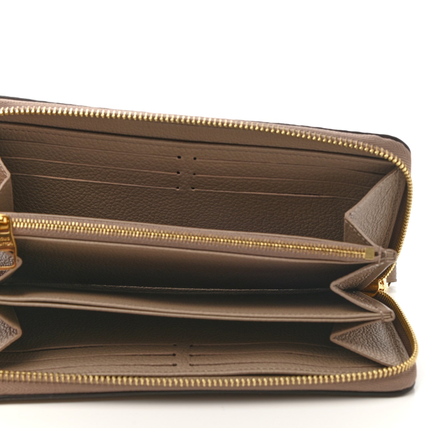 Louis Vuitton Empreinte Monogram Giant Zippy Wallet Tourterelle Creme 4 of 6