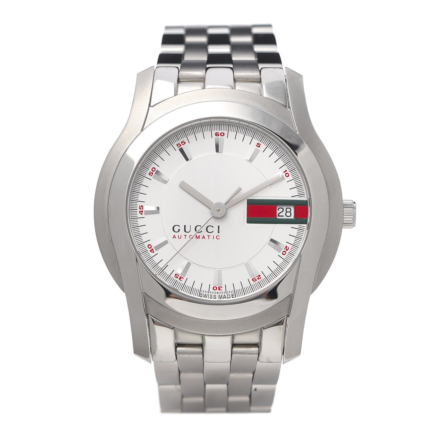 Gucci Stainless Steel 38mm 5500 G-Class Automatic Watch 1 of 7