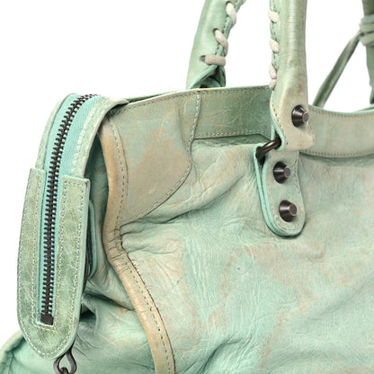 Balenciaga Agneau Classic Hardware City Vert D'eau 12 of 12