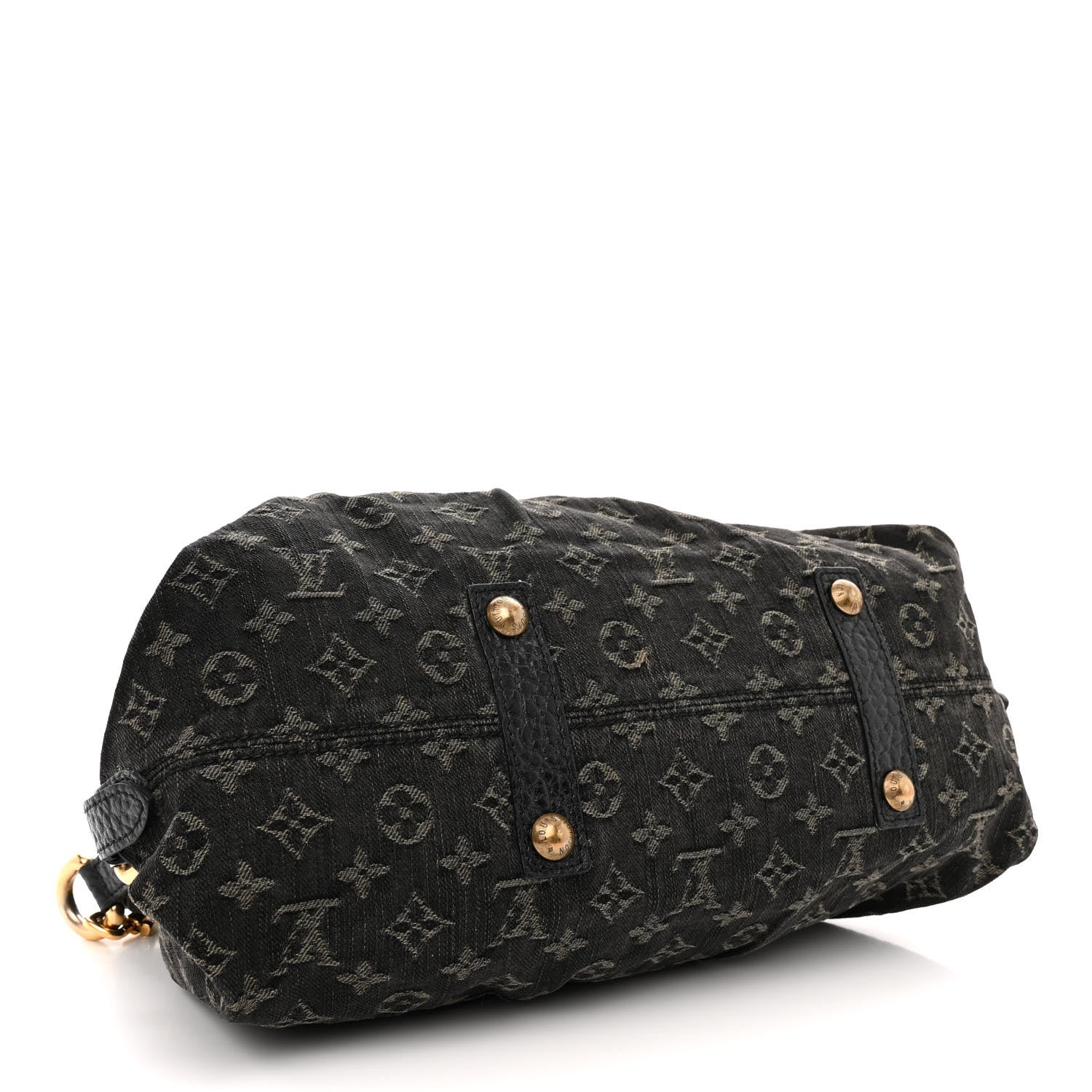 Louis Vuitton Denim Neo Cabby MM Black 4 of 22