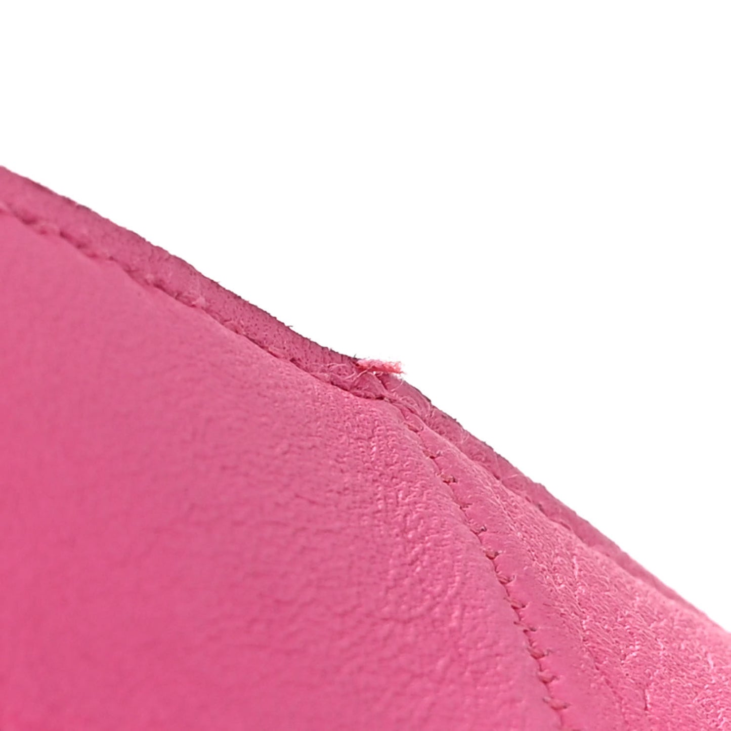 Lambskin Clou De Selle Pouch Rose Tyrien