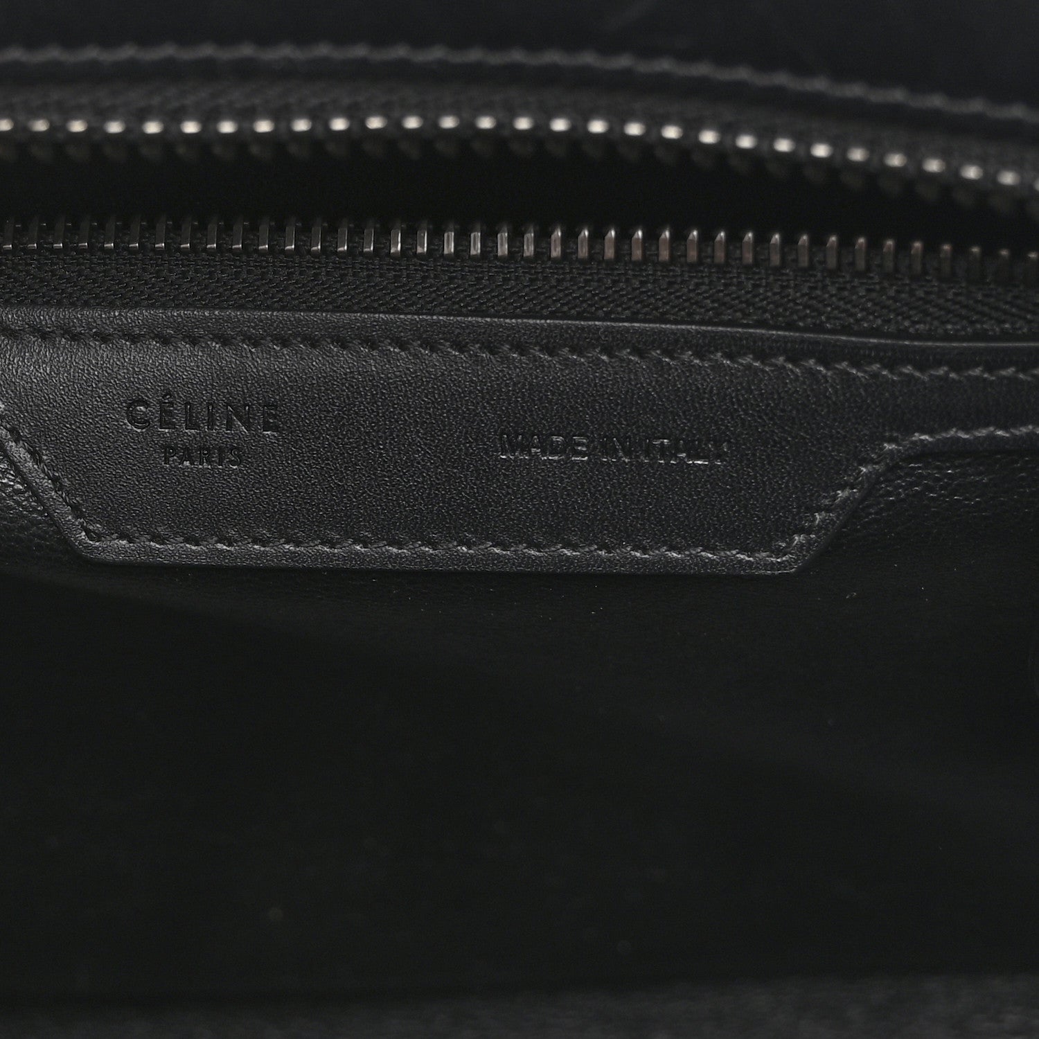 Celine Bullhide Drummed Calfskin Micro Tri-Color Luggage Antarctic 6 of 12