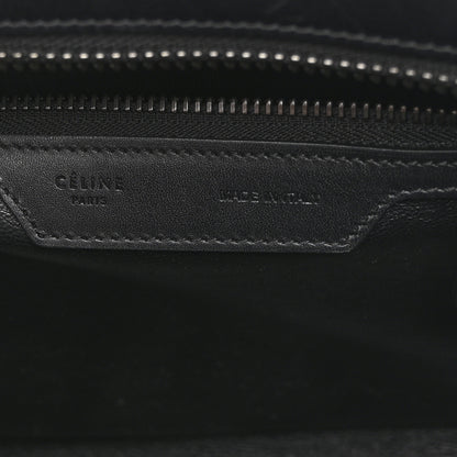 Celine Bullhide Drummed Calfskin Micro Tri-Color Luggage Antarctic 6 of 12