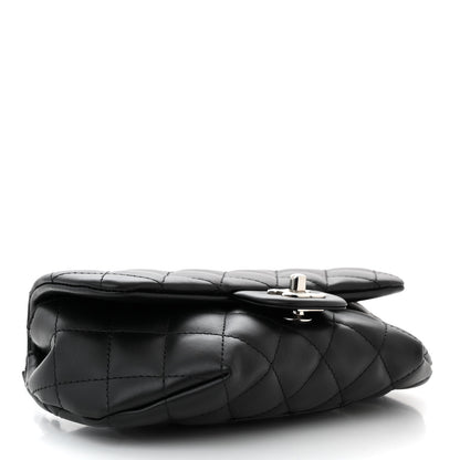 Chanel Calfskin Quilted CC Uniform Flap Belt Bag Black 4 of 11