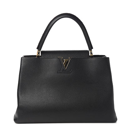 Louis Vuitton Taurillon Capucines GM Black 1 of 12
