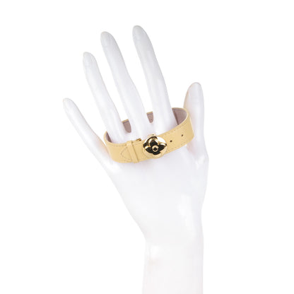 Louis Vuitton Mat Monogram Wish Bracelet Beige 2 of 6