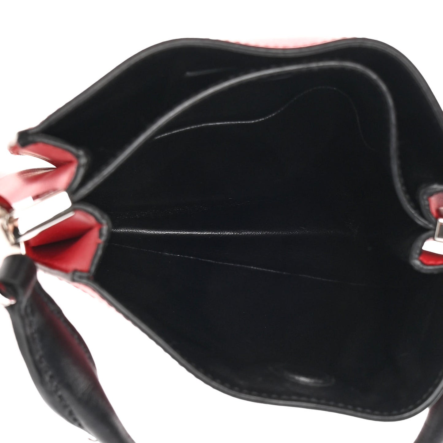 City Calfskin Small Margit Bag Magenta Red