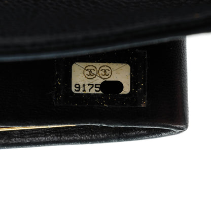 Chanel Caviar Timeless CC French Wallet Black 9 of 10
