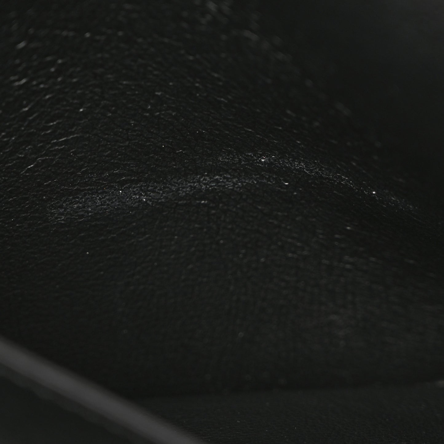 Smooth Calfskin Nubuck Small Tri-Color Trapeze Black