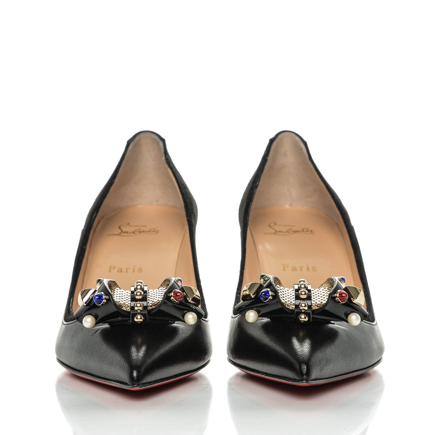 Nappa Patent Tudorchic 70 Pumps 38 Black