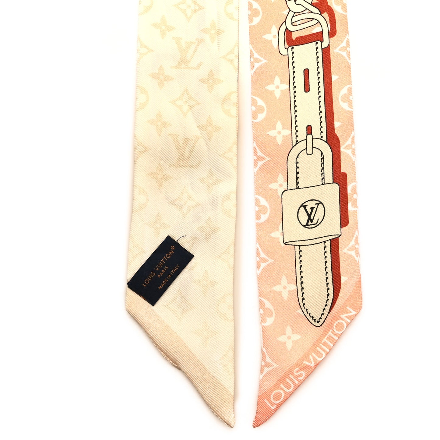 Silk Monogram Confidential BB Bandeau Orange
