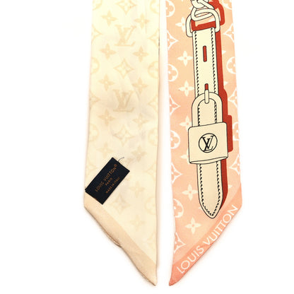 Louis Vuitton Silk Monogram Confidential BB Bandeau Orange 2 of 4