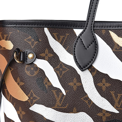 Louis Vuitton X LOL Monogram Neverfull MM Gold Silver 11 of 12