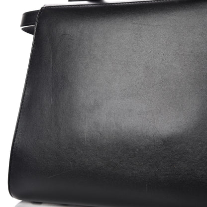 Delvaux Calfskin MM L'Humour Brillant Satchel Black 13 of 15