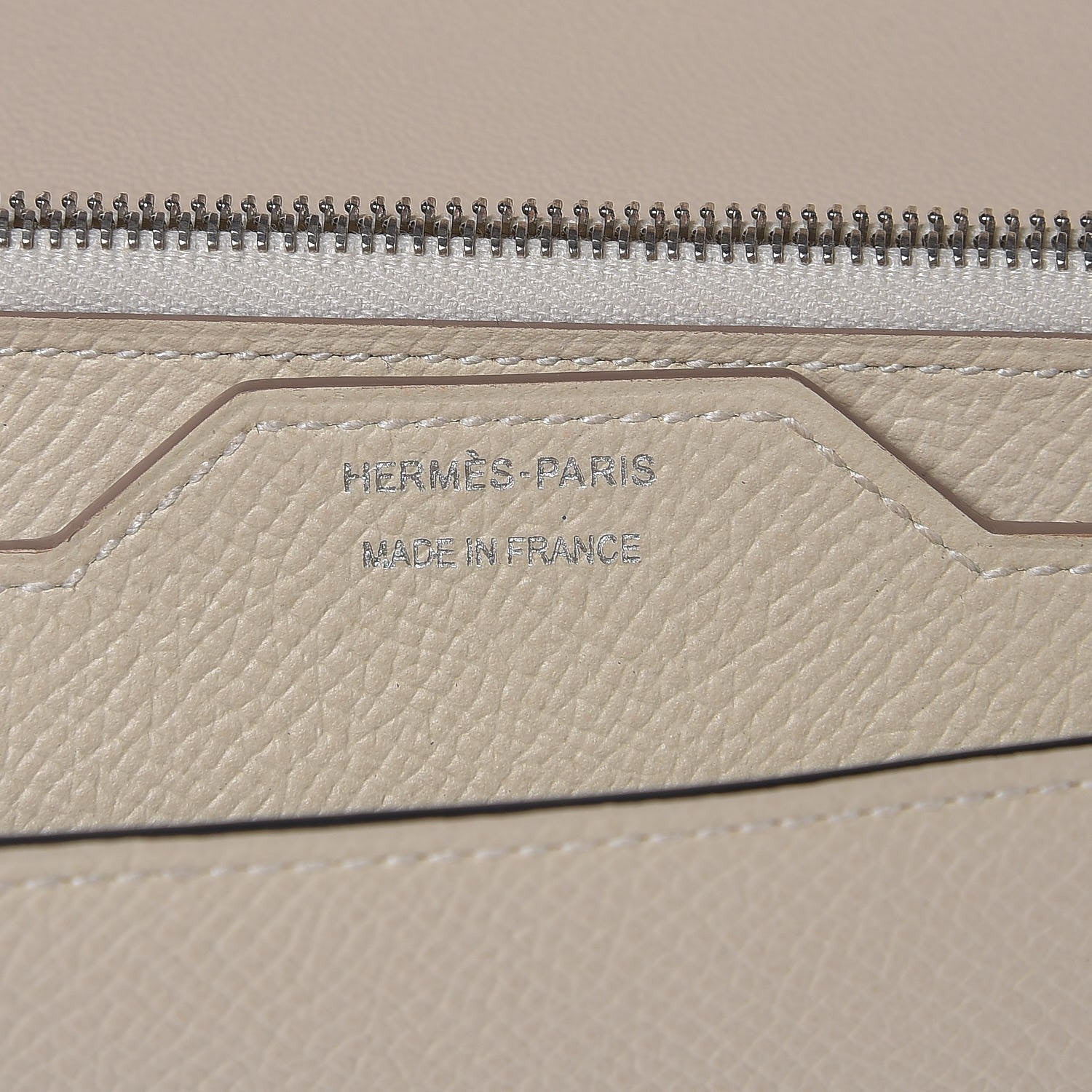 Hermes Epsom Passant Long Wallet Craie 8 of 11