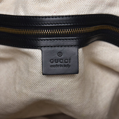 Gucci Monogram Patti Stud Tote Black 6 of 14