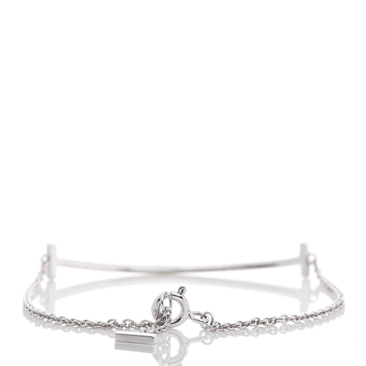 Sterling Silver T Smile Bracelet