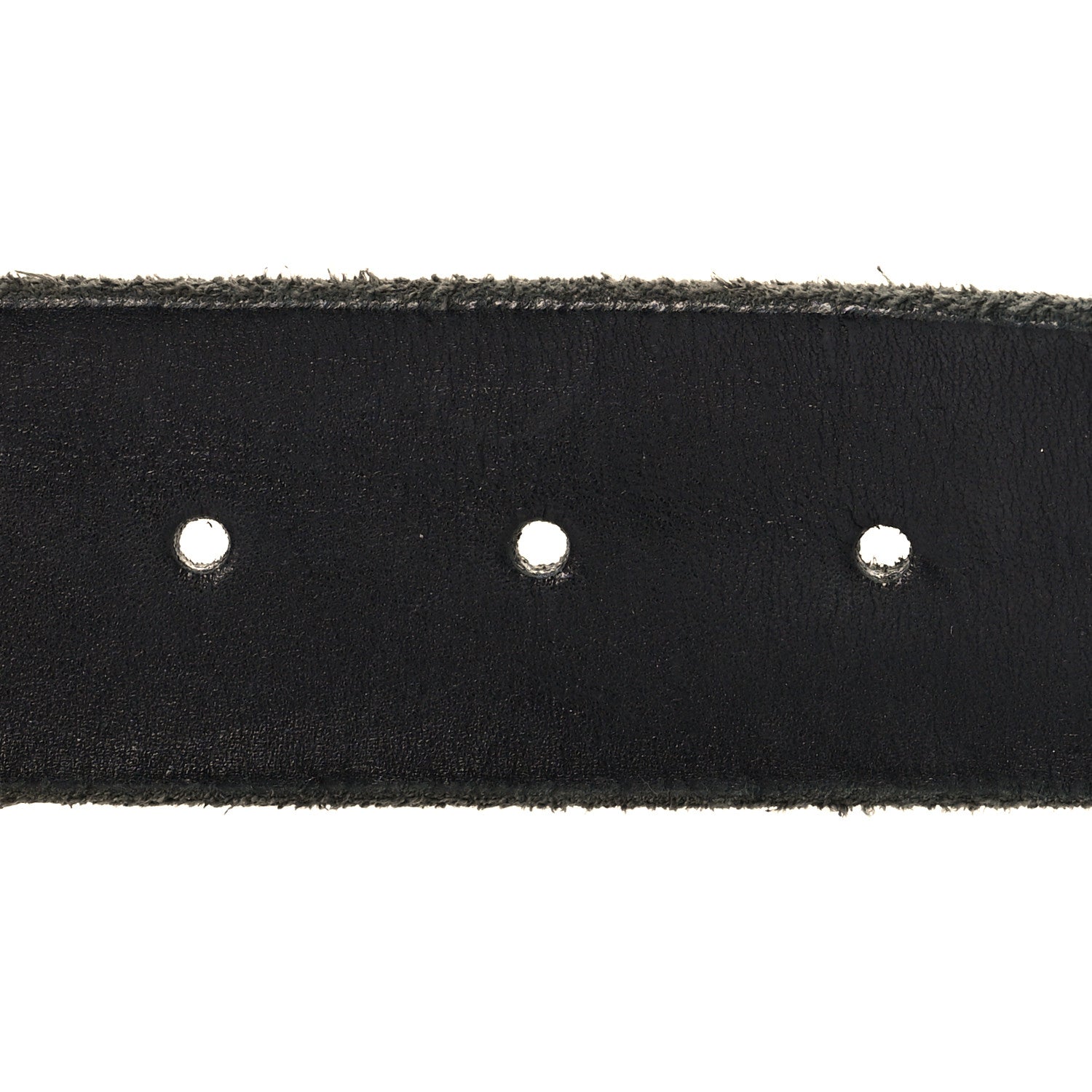 Gucci Calfskin Snake Belt 80 32 Black 3 of 5