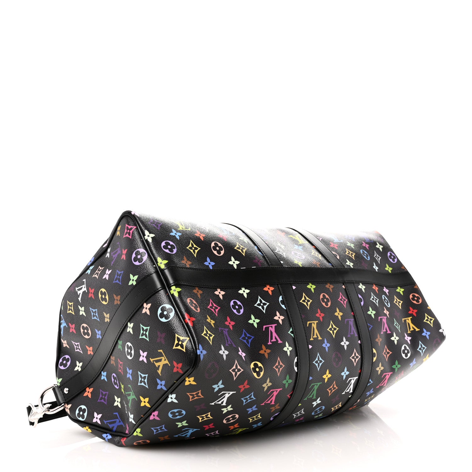 Louis Vuitton LV X TM Monogram Multicolor Keepall Bandouliere 50 Black 3 of 7