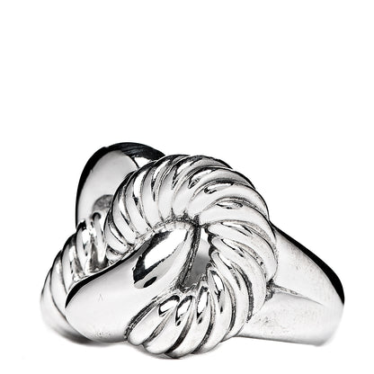 David Yurman Sterling Silver Woven Cable Ring 50 5.5 2 of 4