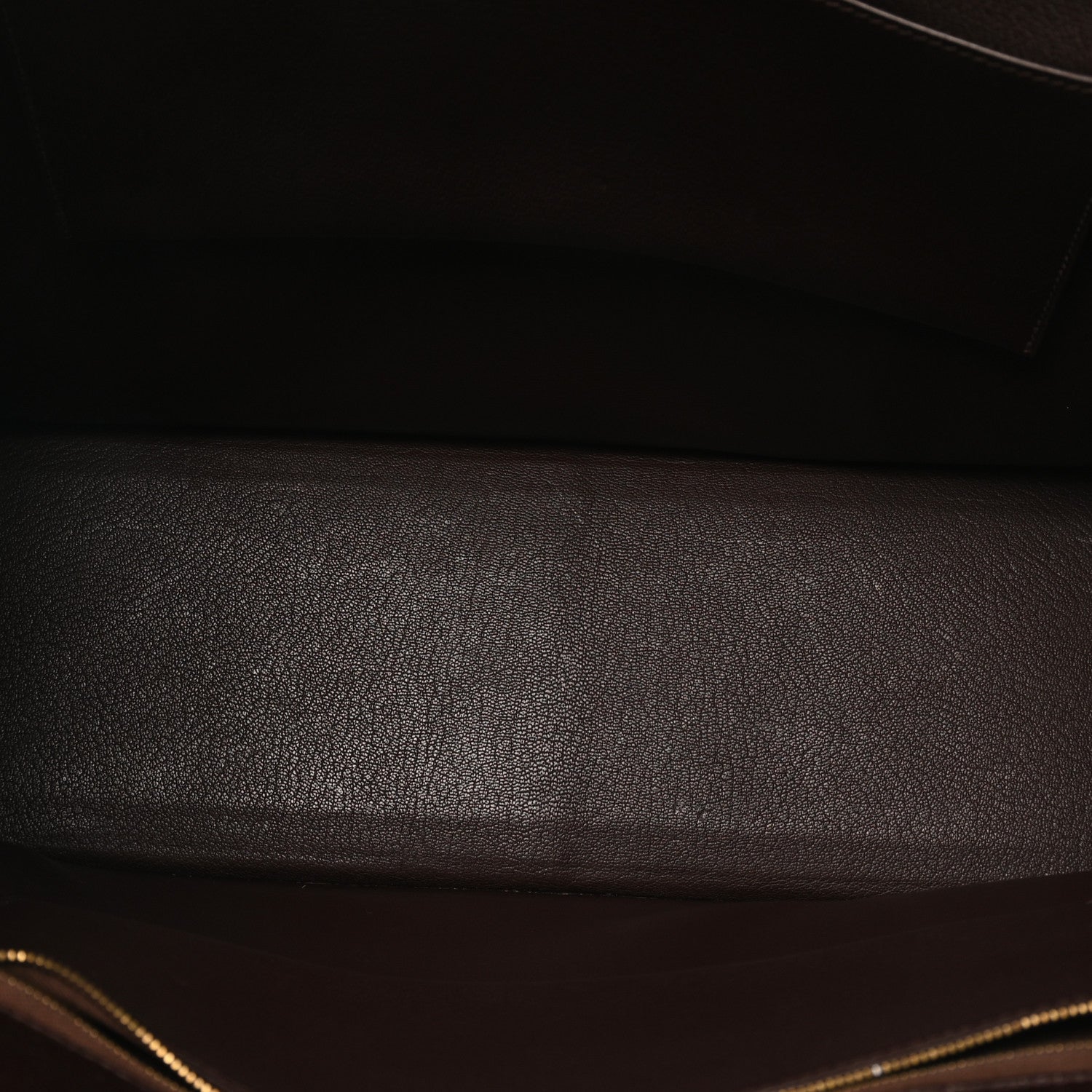Hermes Chevre de Coromandel White Bus 40 Cocoan 5 of 9