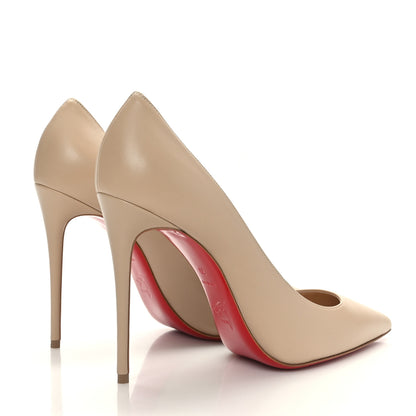 Christian Louboutin Nappa Kate 100 Pumps 39 Nude 4 of 7