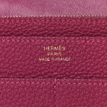 Hermes Togo Dogon Duo Wallet Tosca 7 of 9