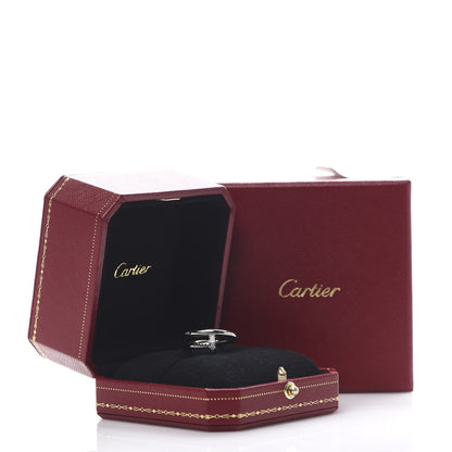 Cartier 18K White Gold Diamond Juste Un Clou Ring 48 4.5 5 of 6
