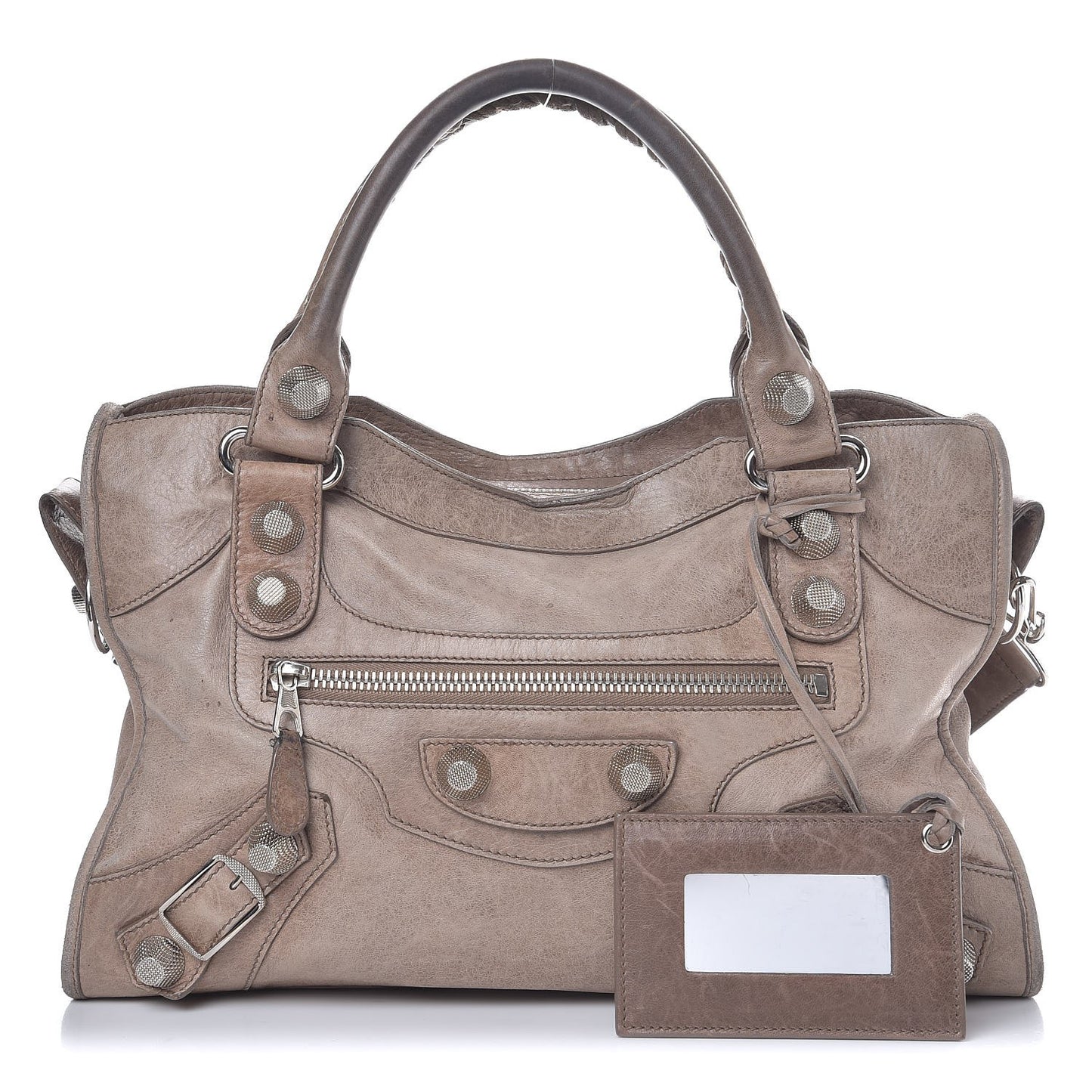 Agneau Giant 21 Silver Hardware City Noix