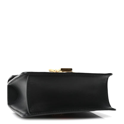 Gucci Calfskin Mini Sylvie Chain Shoulder Bag Black 4 of 10
