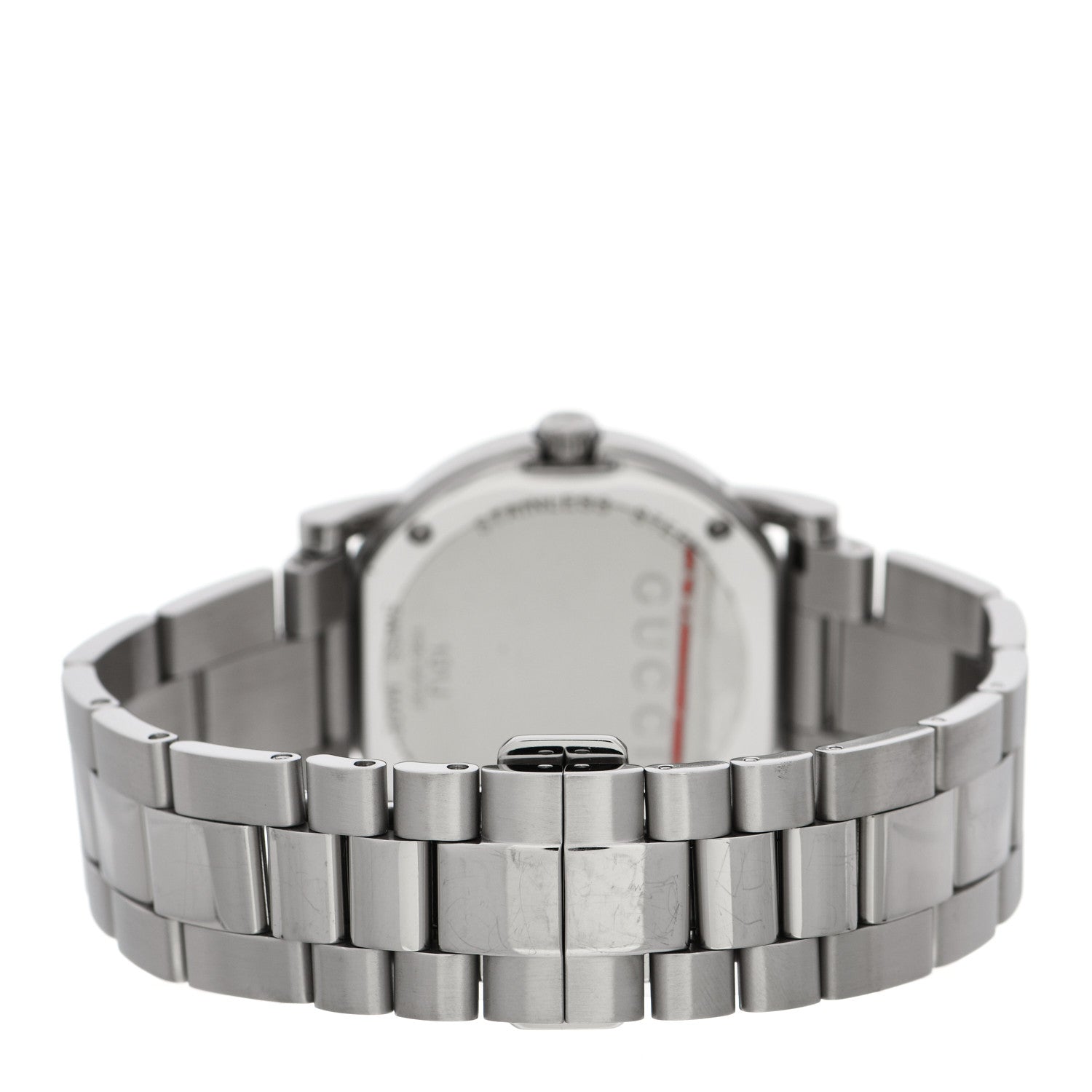 Gucci Stainless Steel 36mm G-Round Quartz Watch Brown 3 of 5