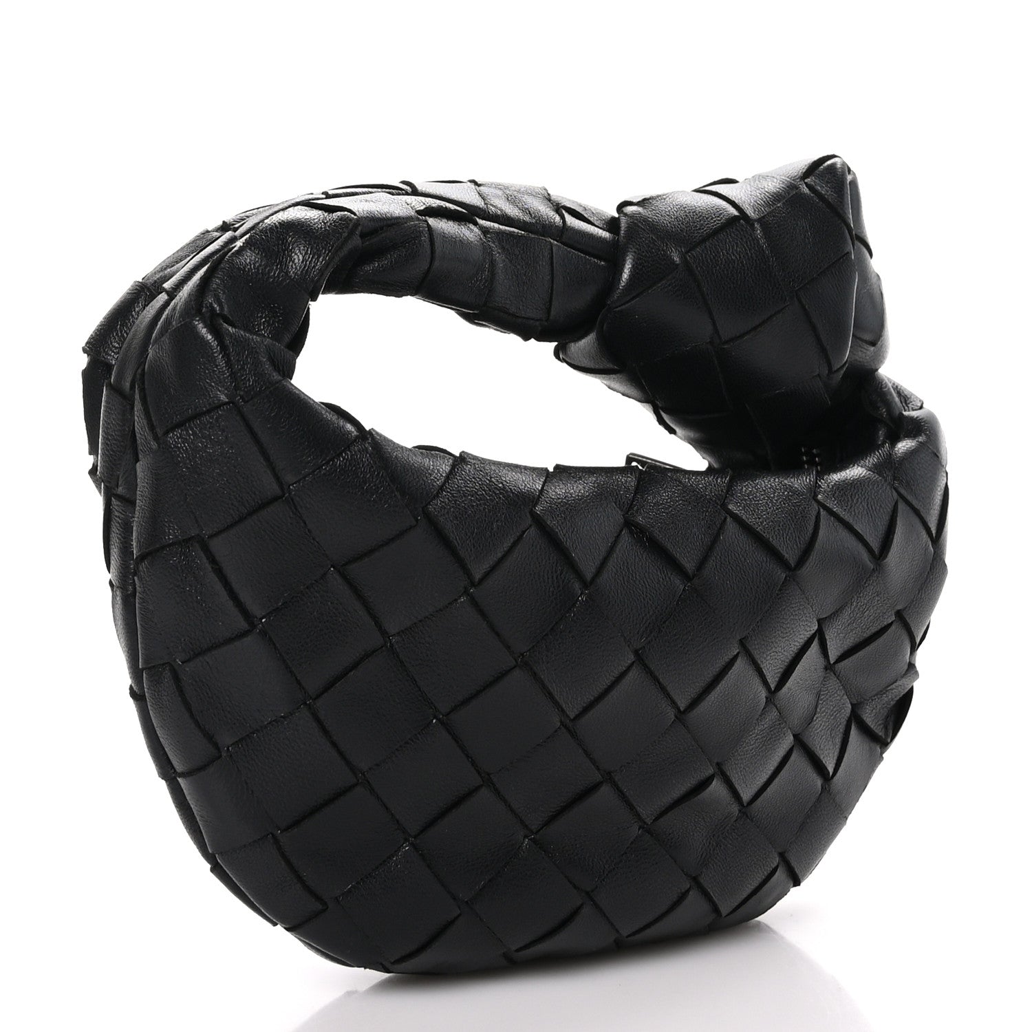 Bottega Veneta BOTTEGA VENETA Nappa Intrecciato Candy Jodie Black 3 of 8