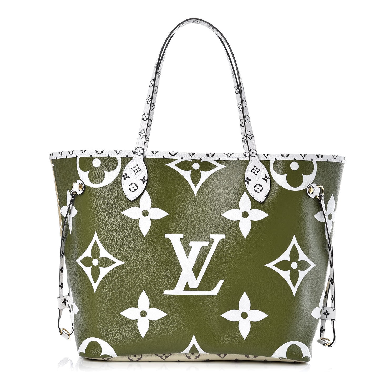 Monogram Giant Neverfull MM Kaki