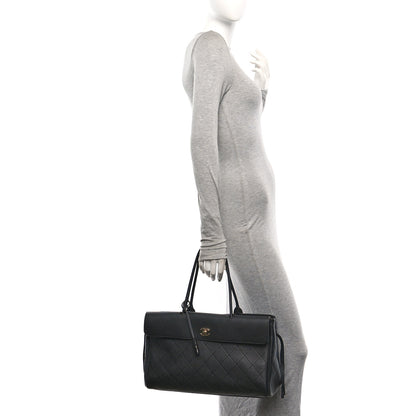Chanel Grained Calfskin Stitched Urban Essentials Large Shopping Bag Black 3 of 11