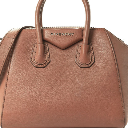 Givenchy Sugar Goatskin Mini Antigona Caramel 7 of 9